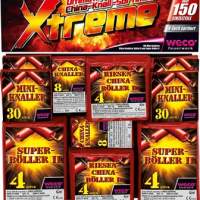 Xtreme, Ultimatives China Knall Sortiment 150-tlg. Feuerwerk / Böller