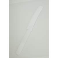 Amscan 20 robuste Kunststoff Messer in weiß Länge 17 cm Breite 2,0 cm Party